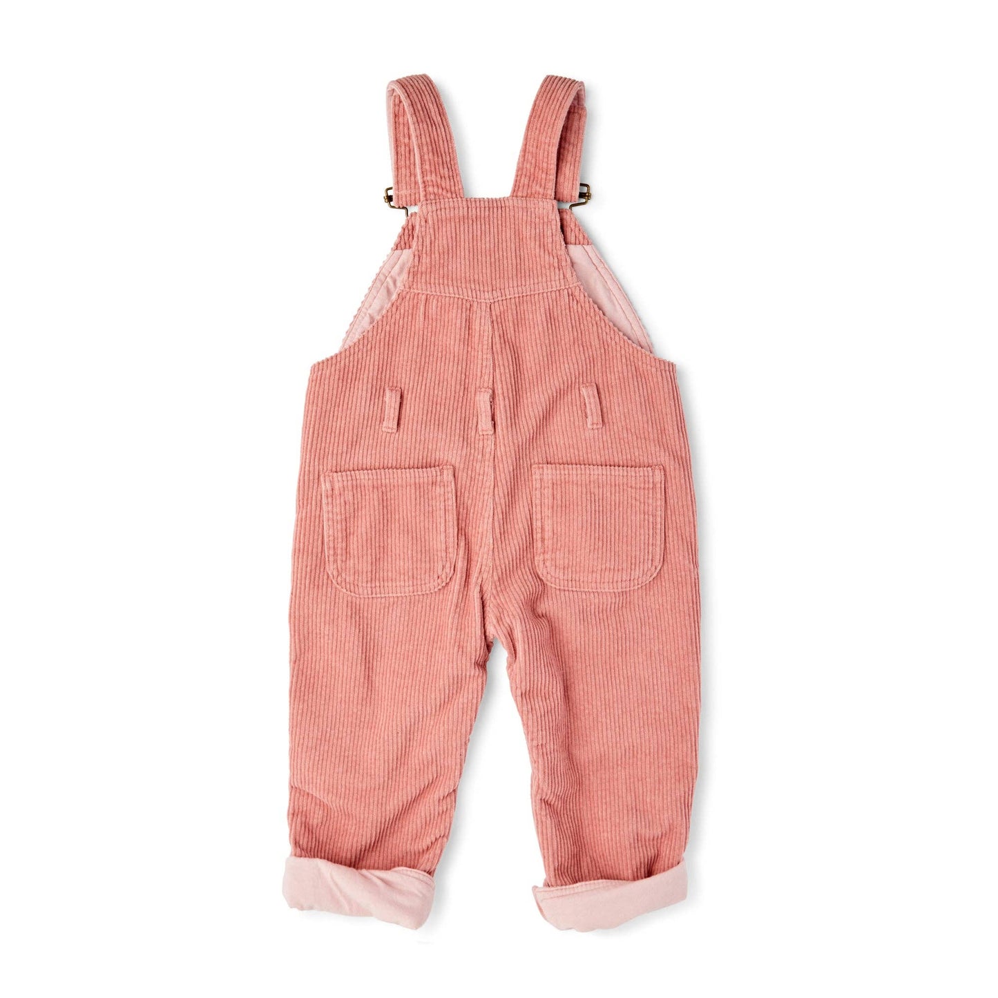 Rosa snekkerbukse i tykk cordfløyel | Dotty Dungarees