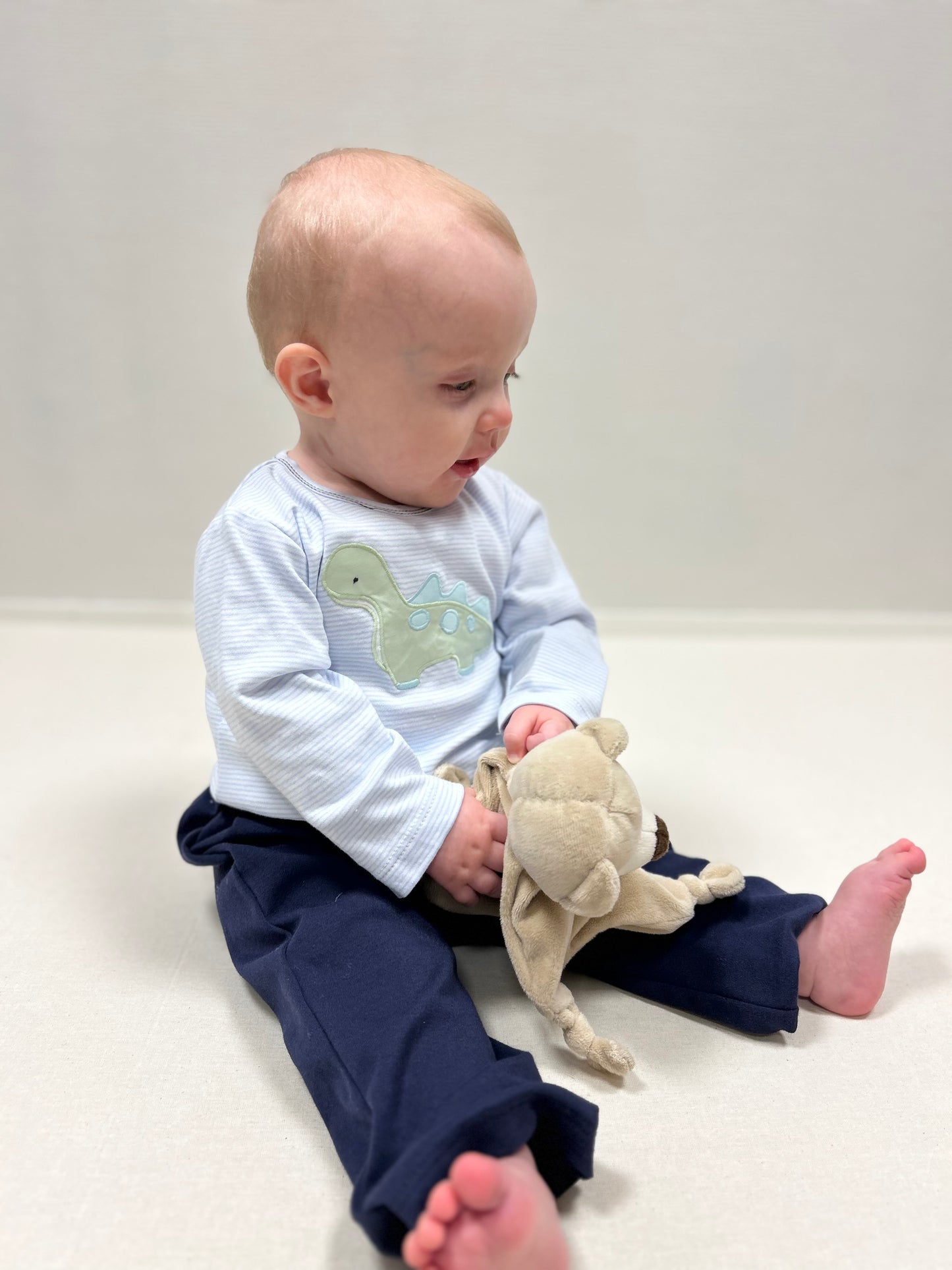 Deilig bomulls sett med dino