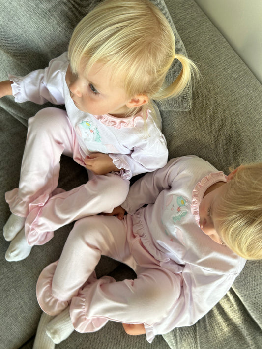 Deilig bomullssett med enhjørning