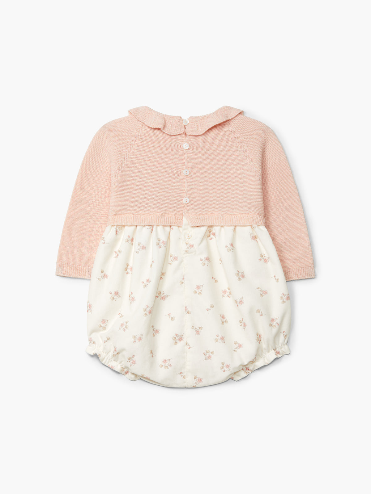 Pearl strikket romper med blomsterprint | Wedoble