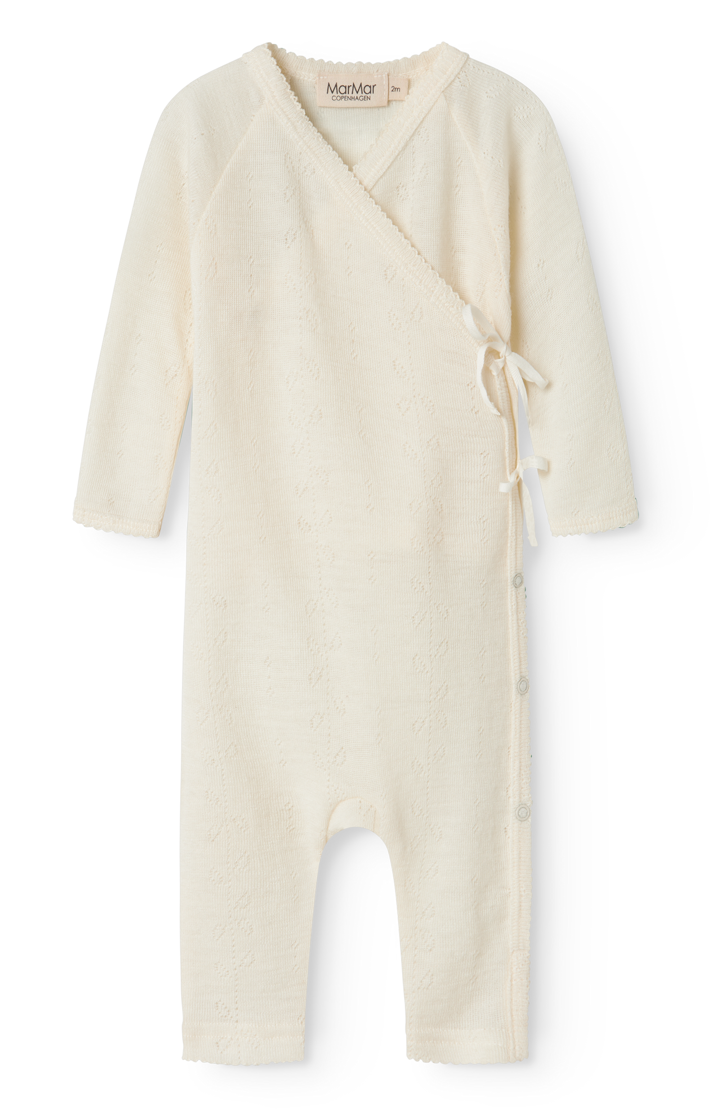 MarMar new born wool pointelle natural rubetta heldress