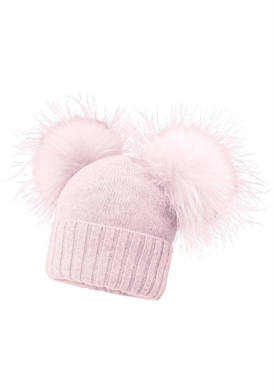 JAMIKS Brielle lue med dusker lyserosa