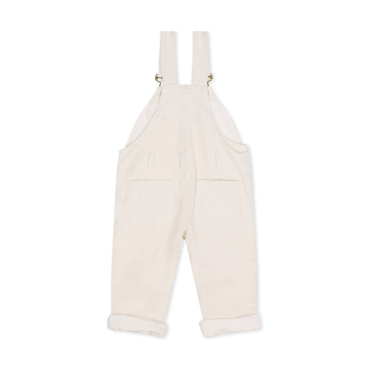 Dotty Dungarees snekkerbukse kremhvit