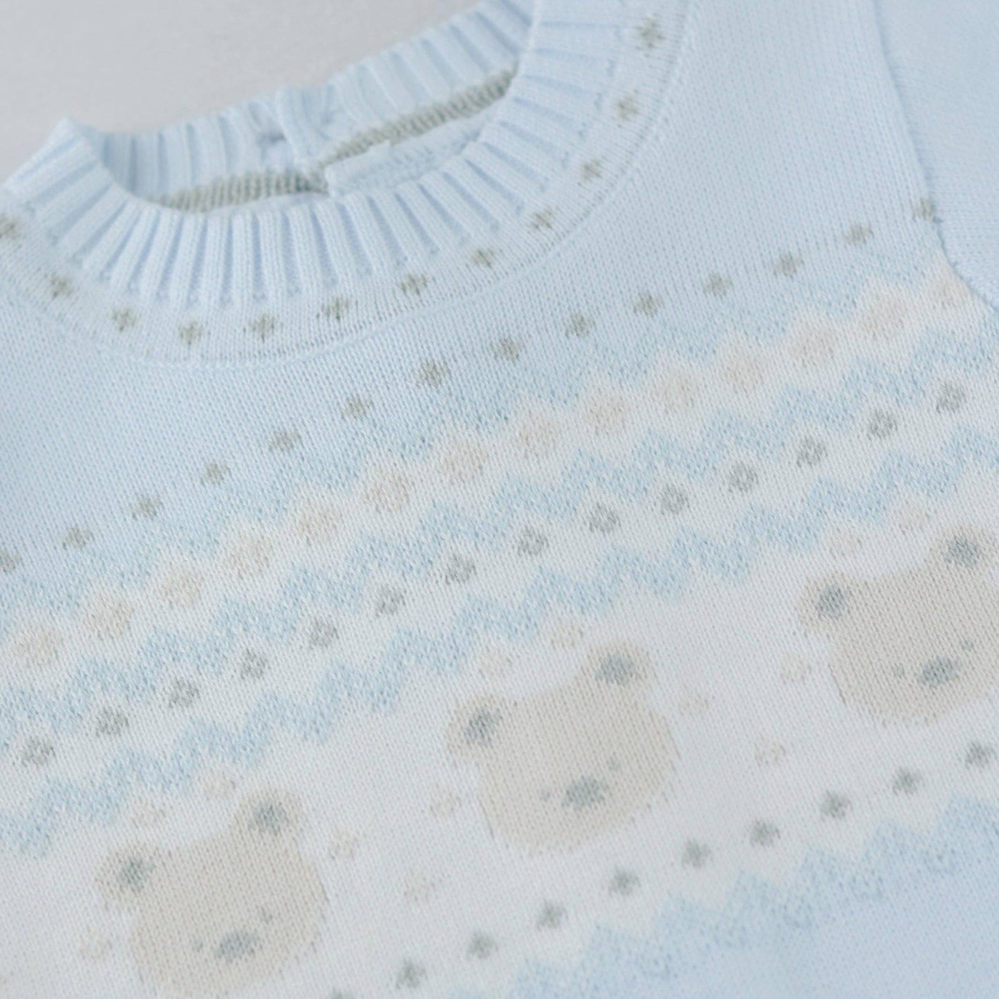 Lyseblå kristian heldress med lue