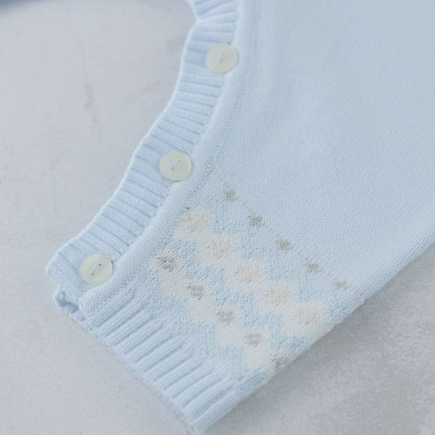 Lyseblå kristian heldress med lue