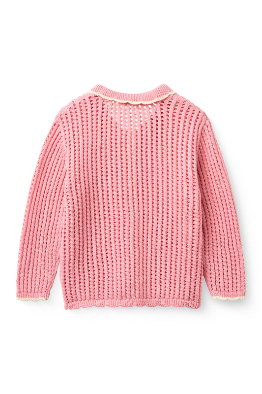 Heklet cardigan