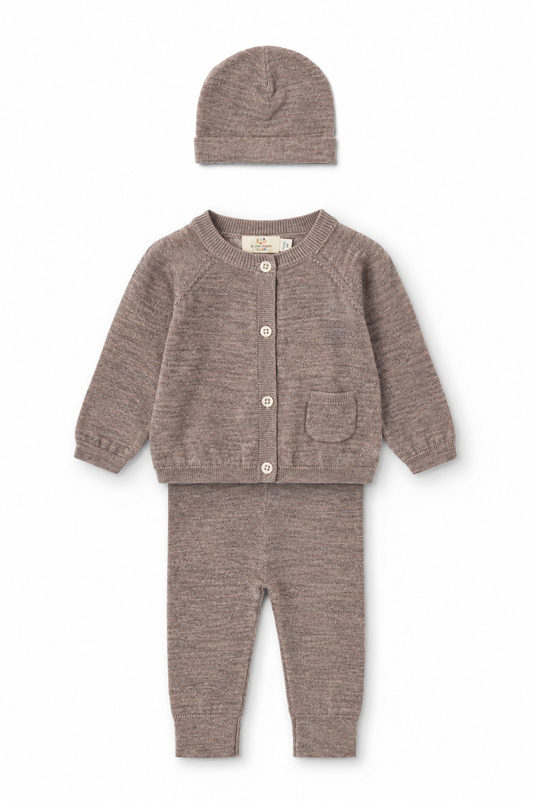 Natural Melange Classic Merino Babysett i 100 % ull | Copenhagen Colors
