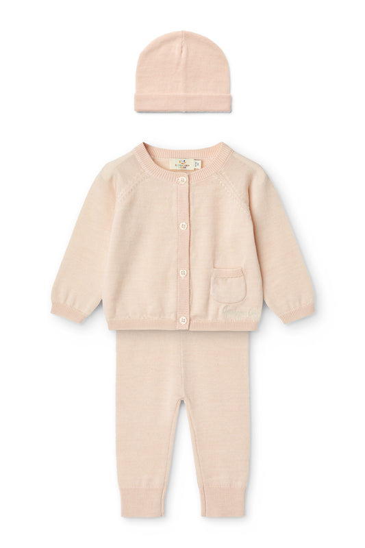 Soft Pink Classic Merino Babysett i 100 % ull | Copenhagen Colors