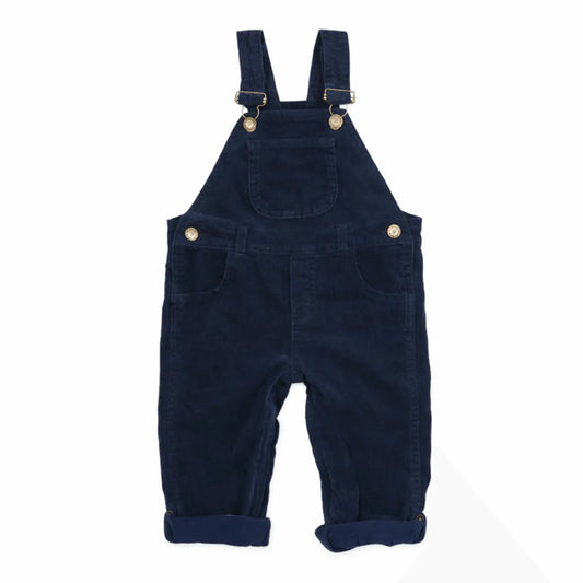 Navy Dotty Dungarees