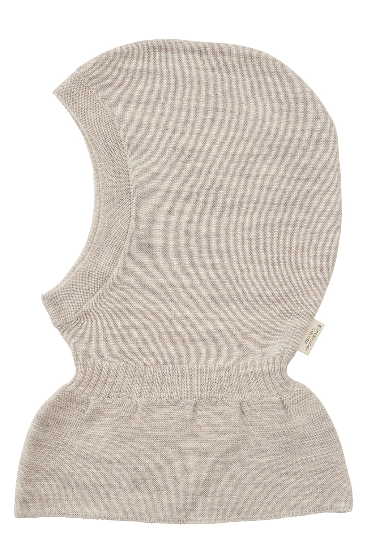 Beige balaclava i 100 % merinoull | Copenhagen Colors