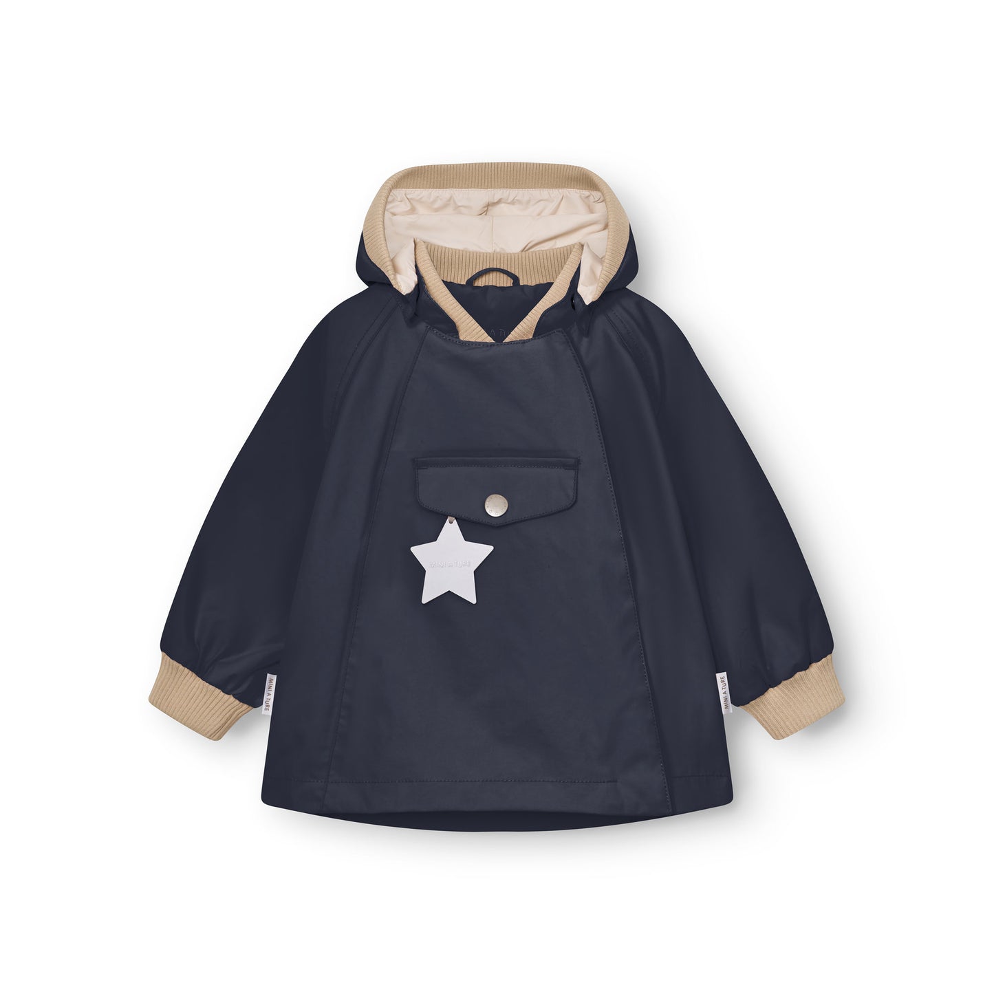 MATWAI MINI A TURE vind- og vanntett jakke navy