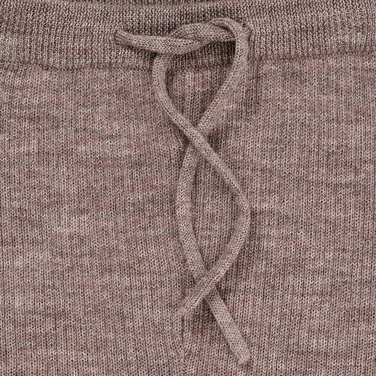 Beige ribbestrikket leggings i 100 % merinoull | Copenhagen Colors