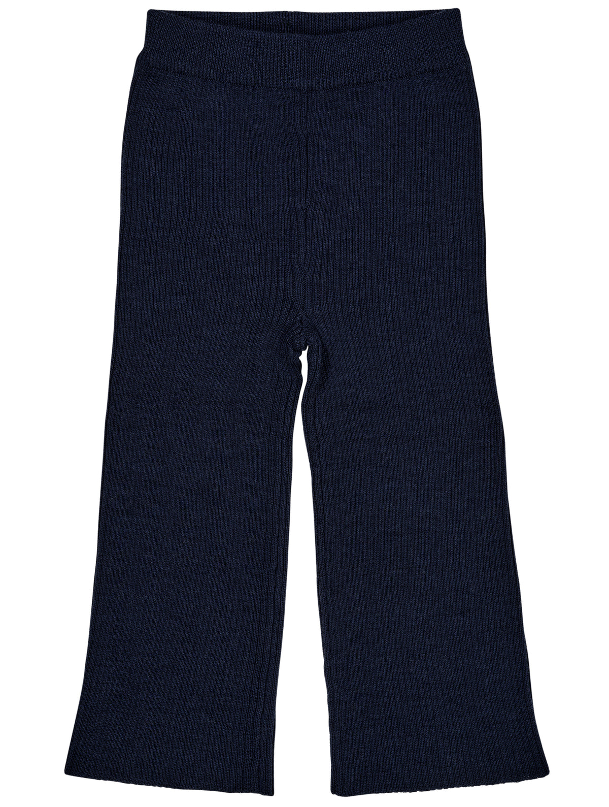 Ribbestrikket leggings med sleng i 100 % merinoull | Copenhagen Colors