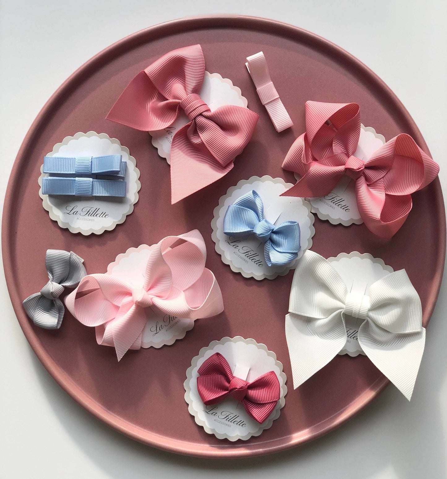 La Fillette Estelle Hårsløyfe hvit